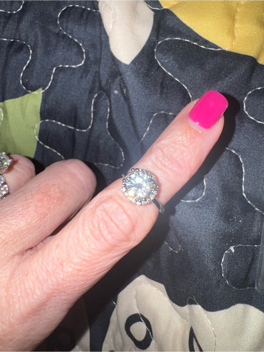 CZ ring in size 5